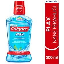 4 Adet Colgate Ağız Suyu Nane Ferahlığı Plax 500 ml