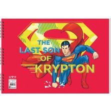 Superman 25*35 15 Yp. Spiralli Resim Defteri
