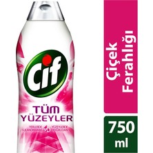 4 Adet   Cif Tüm Yüzeyler 750 ml Çiçek Ferahlığı