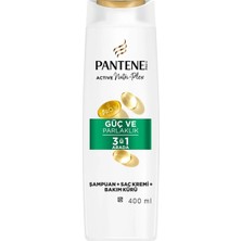 Pantene Güçlü Parlaklık 3+1 400 ml Şampuan