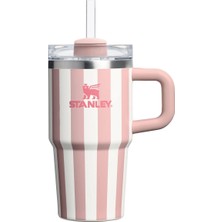 Stanley The Quencher H2.0 Flowstate Tumbler Pipetli Termos Peach Whip Cabana Gloss 0.6 Litre