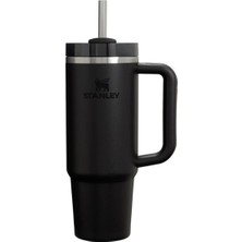 Stanley Quencher H2.o Flowstate Tumbler Pipetli Termos Siyah 0.89 Litre