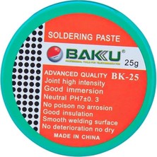 Baku BK-25 Hassas 25 Gram Nötr pH Elektronik Lehim Pastası