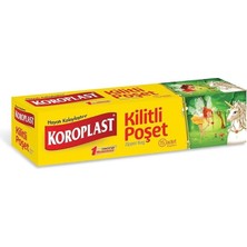 3 Adet  Koroplast Kilitli Poşet Küçük Boy