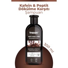 3 Adet Tresan Kafein & Peptit Dökülme Karşıtı Saç Bakım Şampuanı 300 ml