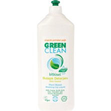3 Adet  Green Clean Bitkisel Bulaşık Deterjanı 730 ml