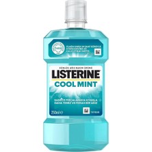 2 Adet  Listerine Ağız Suyu Cool Mint 250 ml