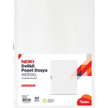 4 Adet   Noki Poşet Dosya Xl 25'li
