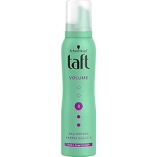 4 Adet   Taft Saç Köpüğü 150 ml No 3 Extra Hacim