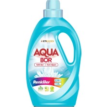 Boron Aquabor Sıvı Çamaşır Deterjanı Renkliler 33 Yıkama 2150 ml