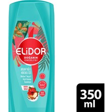 4 Adet   Elidor Doğanın Enerjisi Saç Kremi Kırmızı Yosun Özlü 350 ml
