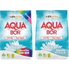 Boron Aquabor Renkli ve Beyazlar Için 6*2 12 kg 80 Yıkama