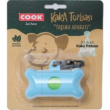 3 Adet  Cook Evcil Hayvan Kaka Torbası Kiti(30 Adet Kaka Torbası Hediye)