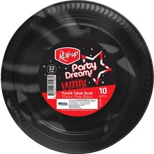 4 Adet Roll-Up Party Dreams Tabak Siyah 10'lu