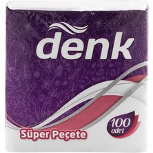 4 Adet   Denk Süper Peçete 100 Lü