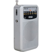 ForWhat Büro Ev Ofis Deprem Çantası Için 2dalga Am / Fm Mini Cep Radyosu