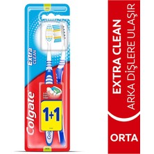 3 Adet  Colgate Diş Fırçası Extra Clean 1+1