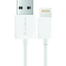 4 Adet Soultech DK051B Comfort Classic 2.0 Mah Lightning Iphone Şarj Kablosu