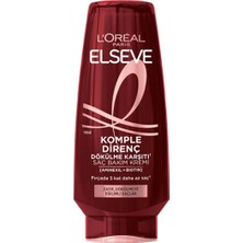 4 Adet Elseve Saç Kremi 250 ml Komple Direnç Dökülme Karşıtı