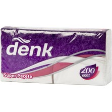 3 Adet  Denk Süper Peçete 200 Lü