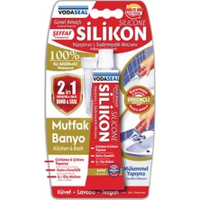 3 Adet Vodaseal Tüp Silikon Şeffaf 50G