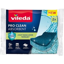 4 Adet Vileda Pro Clean Viskoz 2'li