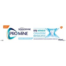 Sensodyne Onarıcı Diş Macunu Promine Beyazlatıcı 75 ml Ferahlatıcı Özellikli