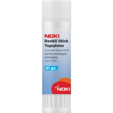 2 Adet  Noki Renkli Stick Yapıştırıcı 21 gr Blisterli