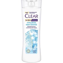 2 Adet  Clear Women Şampuan Hyaluron Nemlendirici Terapi 350 ml