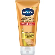 2 Adet  Vaseline Glu-Hya Serum Etkili Vücut Losyonu Güneş Koruyucu 150 ml