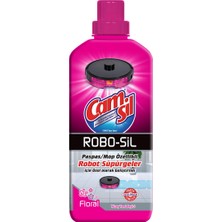 3 Adet Camsil Robo-Sil Robot Süpürge Yüzey Temizleyicisi Floral 900 ml