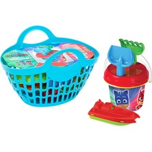 2 Adet Pj Masks Sepetli Plaj Set