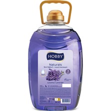 4 Adet   Hobby Naturals Lavanta Sıvı Sabun 3 L