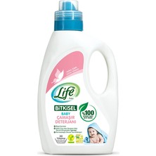 4 Adet   Life By Fakir Baby Bitkisel Bazlı Sıvı Çamaşır Deterjanı 1500 ml
