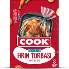 3 Adet  Cook Fırın Torbası Tavuk/yanmaz