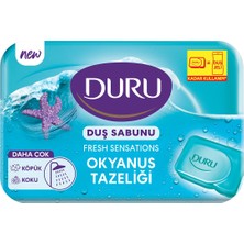 4 Adet   Duru Duş Sabunu Okyanus 150 G
