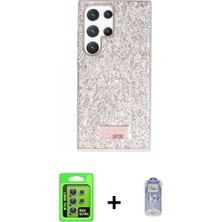 Pileli Store Pilelistore™ Galaxy S24 Ultra Kılıf Vadi Klasik Serisi - Siyah Joko Magic 5d Cam + Raze Metal Kamera Lens - Gs