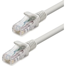 Marsilyan Cat6 Ethernet Patch Kablosu 1 Gbps 250 Mhz 40 M - Gri HDX5012