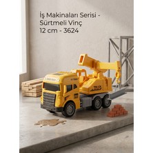 Senson Iş Makinaları Serisi - Sürtmeli Vinç 12 cm  - 3624 (Lisinya)