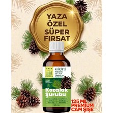 1 Şişe 125 ml Kozak Bergama Vakfı Kozalak Şurubu Giritli Metin Efendi
