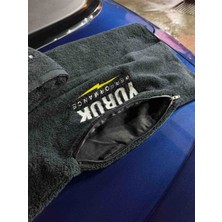 Yürük Market Yürük Performance Cepli Spor Havlusu Fermuarlı Fitness Havlusu Siyah