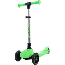 Gepettoys L5JELLY-G Lamborghini Lisanslı Parıltı Işıklı Scooter Yeşil