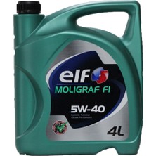 Elf Moligraf F1 5W-40 Motor Yağı 4 lt ACEA A3/B4 API SN/CF Sentetik Teknoloji ile Yüksek Performans