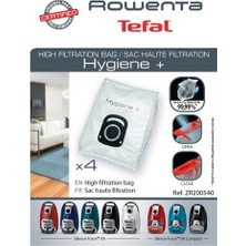 Rowenta Hygiene+ Toz Torbası 4 Adet Yüksek Filtrasyonlu Hijyenik Aksesuar