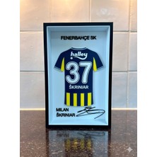Nadar Studio Tablo / Masa Dekoru / Çerçeveli Pla Baskı 22*14 cm / Milan Skriniar Forma Tasarım Çerçevesi