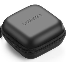 Ugreen Kablo Kulaklık Koruyucu Organizer Çanta Darbe ve Su Sıçramalarına Karşı Dayanıklı Siyah
