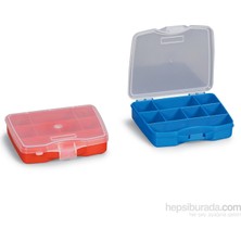 Işık Kalıp PORT-BAG OR06 Poly Organizer 1/8 Taşınabilir Kırmızı ve Mavi Renk Seçenekleriyle Ergonomik Tasarım