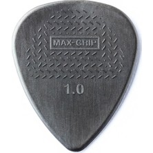 Jim Dunlop Max-Grip Nylon Standard 1.0 mm - Kaymaz Yüzeyli Pena, Kontrolü Kaybetmeden Çalma