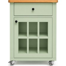 Dipole Furniture Movin Mat Lake Pastel Yeşil (RAL-6019) Servant Mobilyası