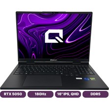 Quantum Gaming Riftblade 16 S I5-13420H 16GB Ddr5 500GB Nvme Rtx 5050 8gb Gddr7 16" QHD IPS Gaming Notebook
